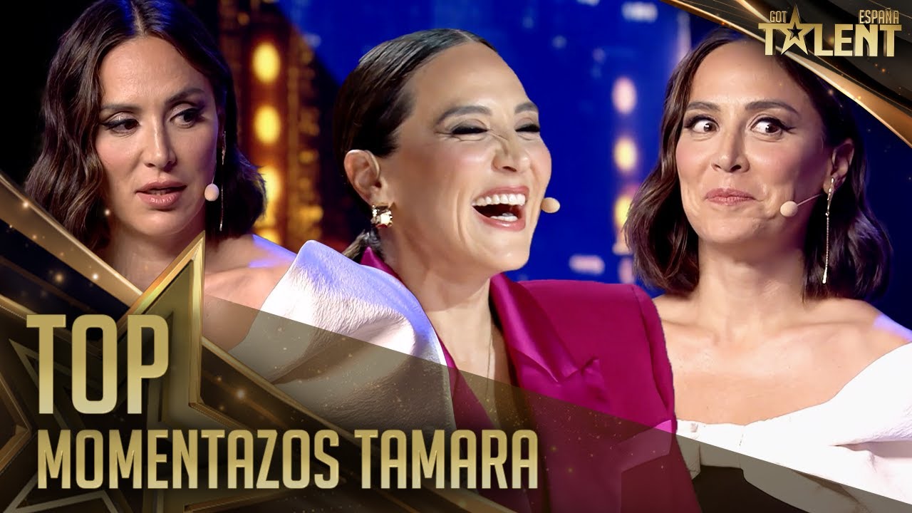 Los MOMENTAZOS más DIVERTIDOS  de nuestra jueza TAMARA FALCÓ | Got Talent España 2024