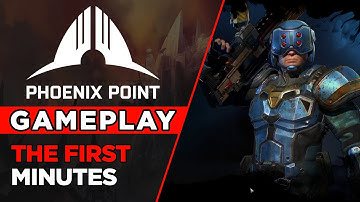PHOENIX POINT - The first minutes of GAMEPLAY - PC