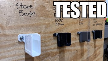3D Printed vs STORE BOUGHT brackets - Tested