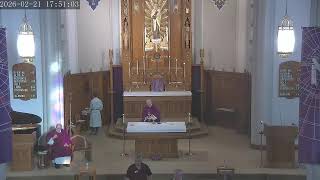 Saturday, February 21,  2026, 4:00pm - First Sunday of Lent