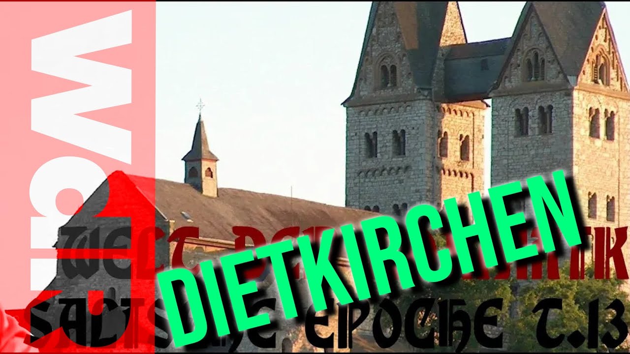 Welt der Romanik T. 13, salische Romanik, St. Lubentius in Dietkirchen an der Lahn (Hessen)