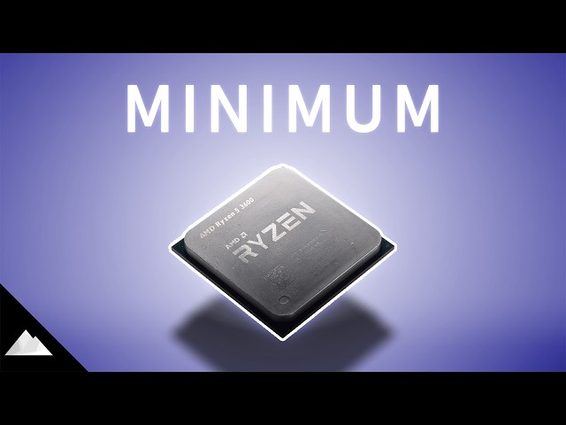 The Minimum Gaming CPU in 2026 | Ryzen 5 3600 - YouTube