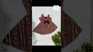 Net Fabric Baby Girl Dress Cutting .