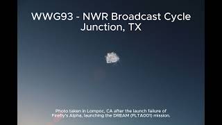 WWG93 - NOAA Weather Radio Broadcast Cycle