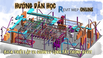 Bài 4  Thiết lập và quản lý lệnh tắt trong Revit MEP