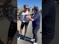 Bloomsday Men's Elite first finisher interview #shorts