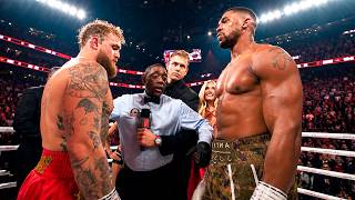 Jake Paul USA vs Anthony Joshua England KNOCKOUT BOXING fight