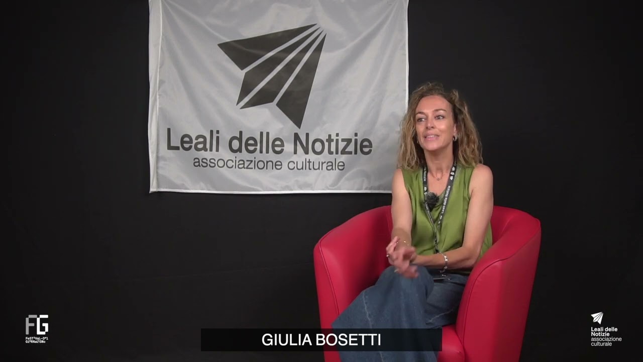 Giulia Bosetti - Giornalista d’inchiesta Rai
