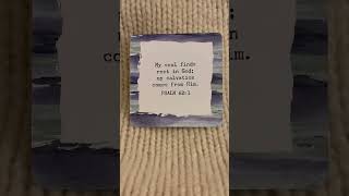 Psalm 62:1 — Grace - Notes For Women - Christian Art Publishers - Purchased at Amazon  #Jesus