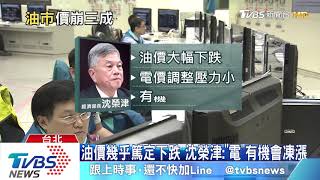 【十點不一樣】下周油價大降近4元！　電價可望也「凍漲」