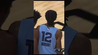 JA Morant and Colin Sexton are battling @NBA @realclivenbaparody @TNTSportsUS