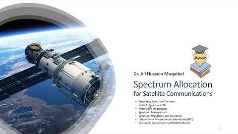 1.3  Spectrum Allocation