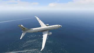 Boeing P-8 Poseidon Low Level over San Andreas-GTA 5