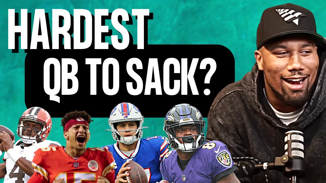 Bradley Chubb on Hardest QB to Sack in NFL Josh Allen, Lamar Jackson, Mahomes, Deshaun Watson