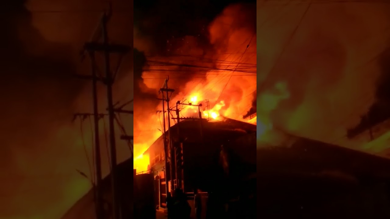 Very Big Fire @Jorhat Assam India😭