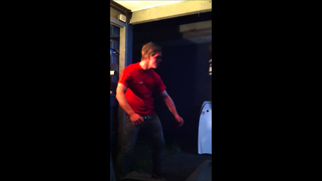 Geoff vs Punching bag.