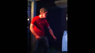 Geoff vs Punching bag.