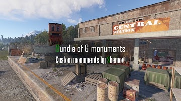 Bundle of 6 custom monuments by Shemov