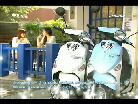 PGO ELECTRIC SCOOTER FOR ENGLISH