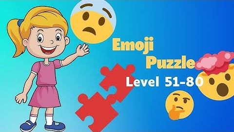 Emoji Puzzle Level 51-80 #youtubeshorts #puzzlegame #gamingvideos