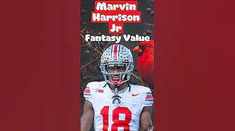 Marvin Harrison Jr.’s Fantasy Value ✅ #fantasyfootball thumbnail