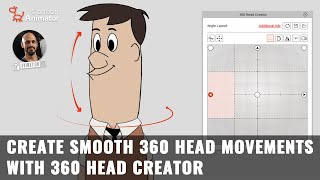 Tutorial: Create smooth 360 head movements with Cartoon Animator