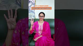 Put A Finger Down- IVF #draradhyaachuri #doctor #ivf #modernfertility #fertilityawareness