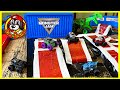 Monster Jam 2021 Lucas Oil Stadium - Mini Monster Truck Toys RECREATION (FREESTYLE SHOW HIGHLIGHTS)