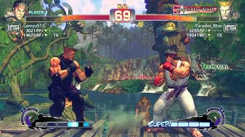 Ultra Street Fighter IV battle: Ryu vs Guile