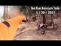 Red River Motorcycle Trails 1/30/2021. KTM 200 XC-W.