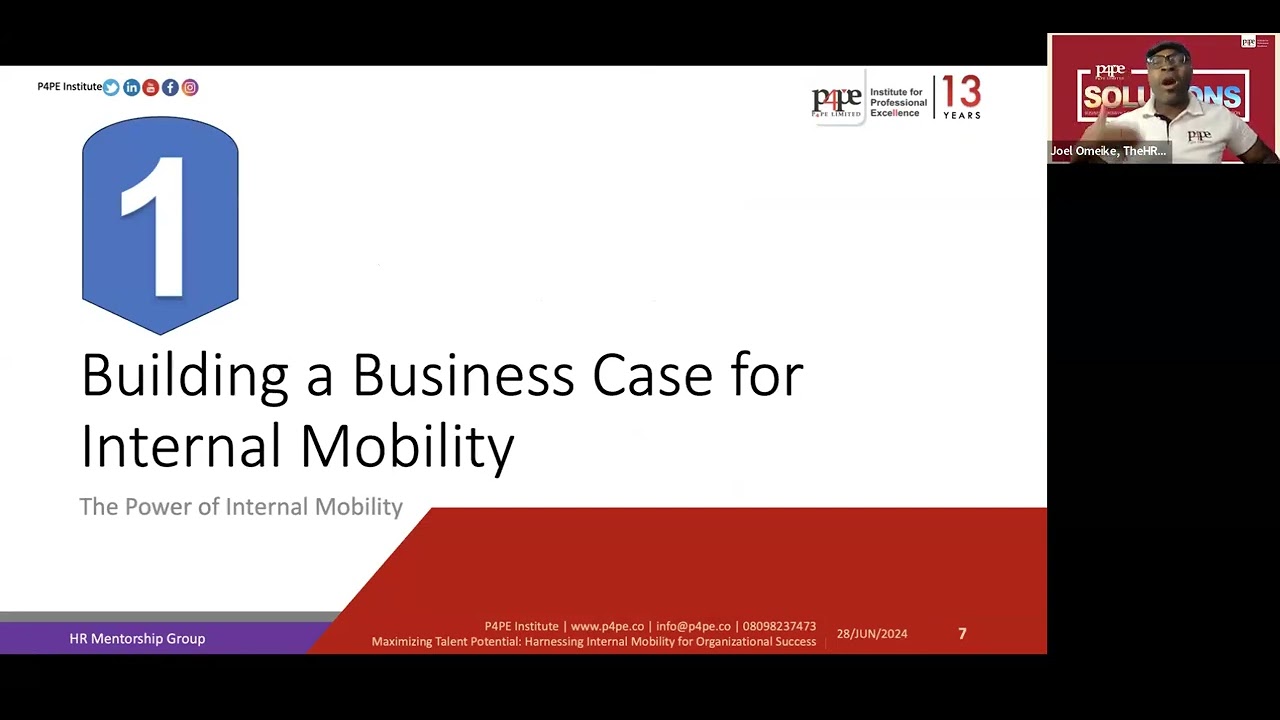 Maximising Talent Potential and  Harnessing Internal Mobility for Organizational Success