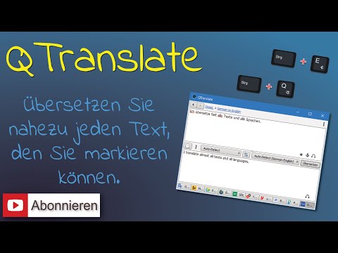 Video: So übersetzen Sie Aus Audiodateien