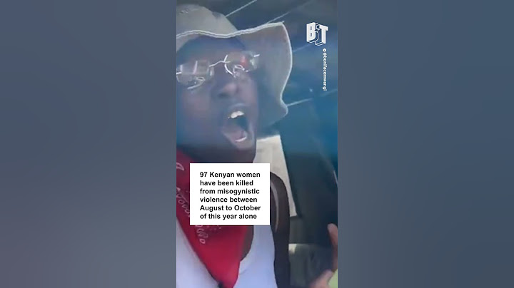 Kenyan women protesting an epidemic of femicide were tear-gassed and arrested by police.