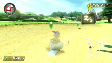 Mario Kart 8 Deluxe Hyrule Circuit 200cc - 1:23.881