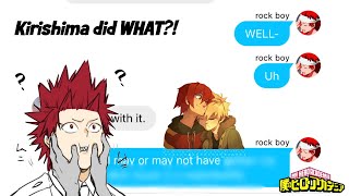 Kirishima did WHAT?! | BNHA Chat Story (Subtle KiriBaku)