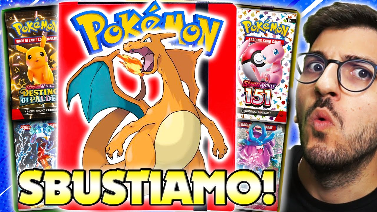 SBUSTIAMO per COMPLETARE i miei ALBUM di CARTE POKEMON