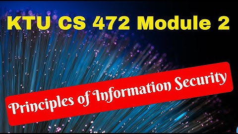 Bell LaPadula Model -Part 2(KTU CS 472 Principles of Information Security - S8CS -Module 2-Part 3)