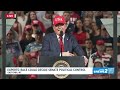 Full speech: President Trump rallies for Michael Whatley at Gastonia campaign event