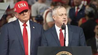 Full speech: President Trump rallies for Michael Whatley at Gastonia campaign event
