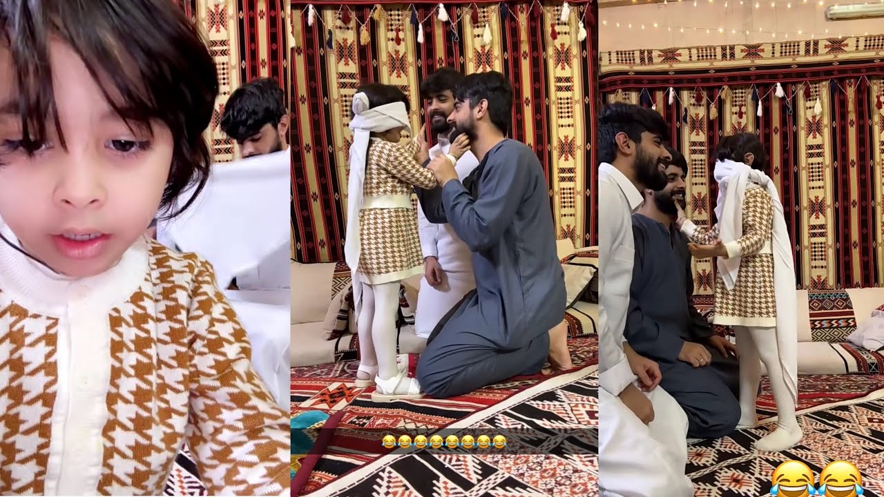 سنابات عبدالله العنزي| مسابقة دينا 😂 وين ابوها ووين عمها 🥹