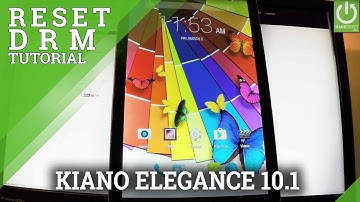 Restore DRM Licences KIANO Elegance 10.1 - Reset DRM