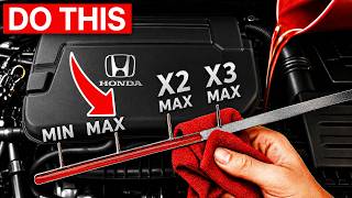 HONDA Owners! Do THIS Before Every Oil Change and Your Engine Will Never Die