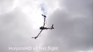 Onboard camera experiments - tricopter with HoryzonHD v3