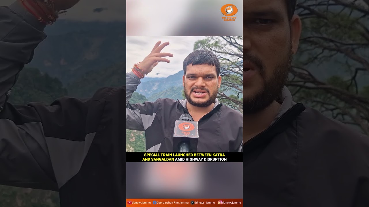 Special Train Launched Between Katra and Sangaldan Amid Highway Disruption