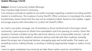 Student charged, education Department launches title IX investigation at Freedom High School