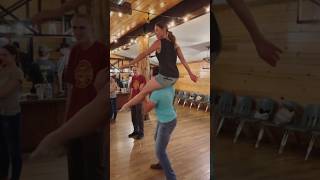 She’s so graceful. 🤩#dance #dancefam #dancehub #country #countrydancing #couplegoals