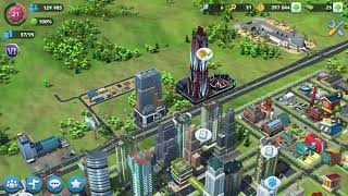 Lluvia de meteoritos—Sims City