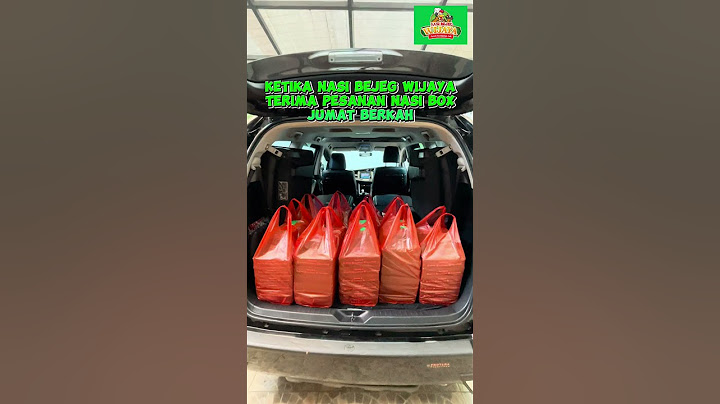 Nasi Bejeg Wijaya dapet pesanan 1000 nasi box untuk jumat berkah