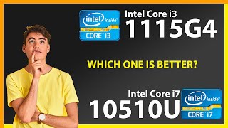 INTEL Core i3 1115G4 vs INTEL Core i7 10510U Technical Comparison