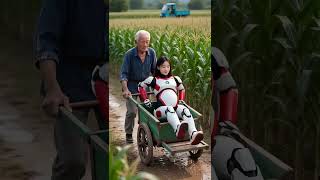 Download Lagu The beautiful robot was unhappy about a piece of clothing, but fortunately an old man helped her MP3